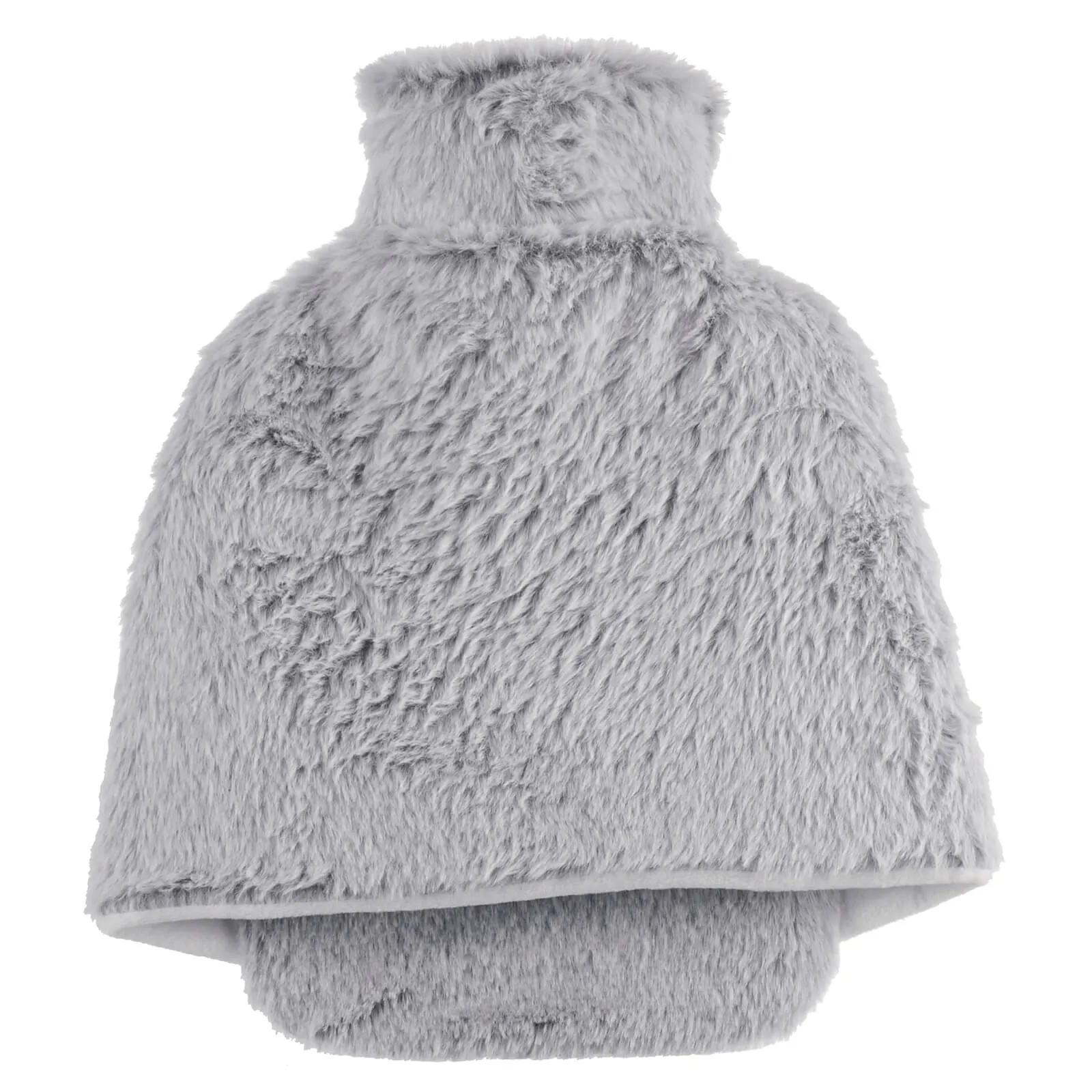 Foot Warmer Hot Water Bottle Plush Faux Fur Cover One Size