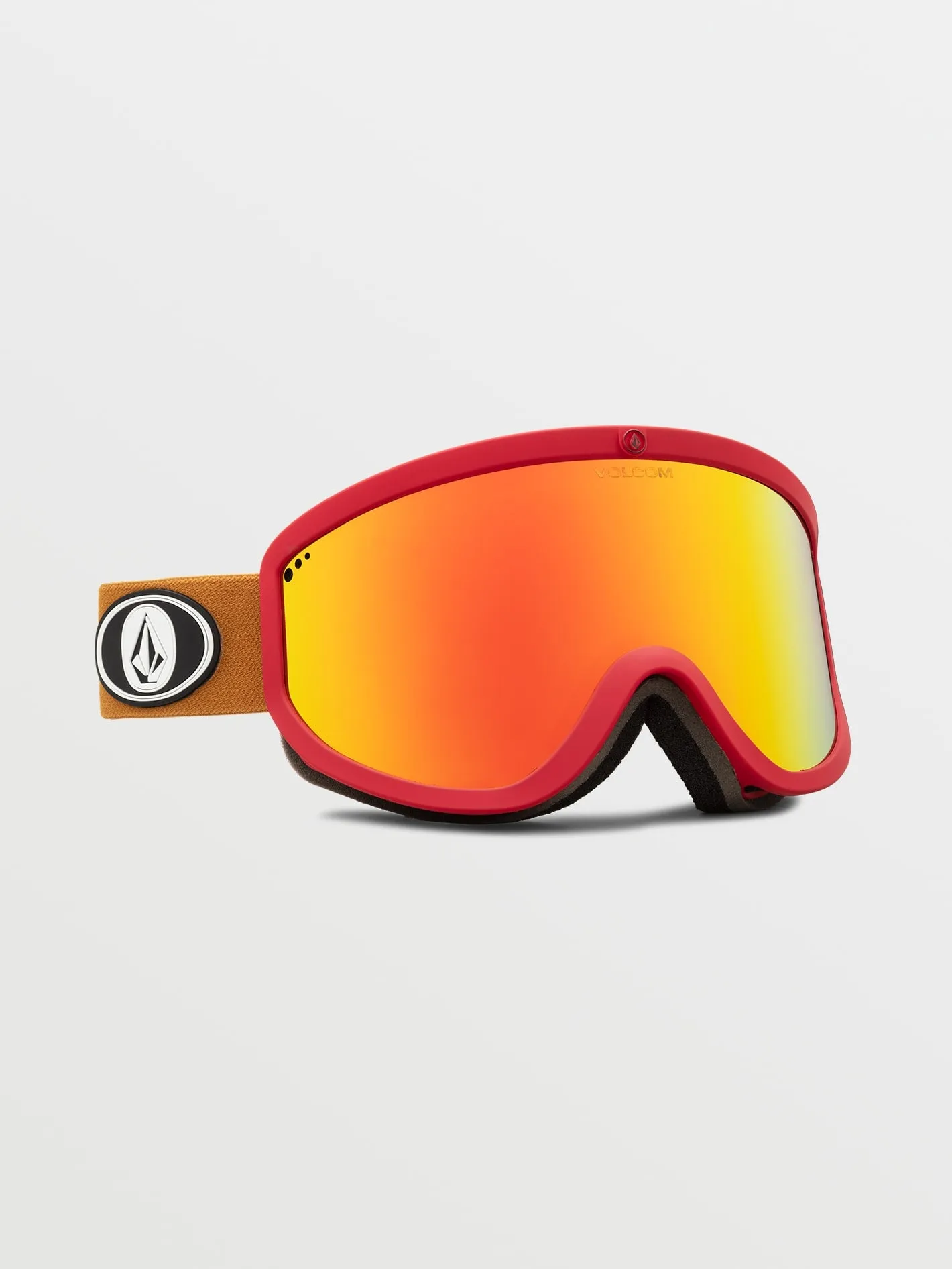 Footprints Goggle - Charamel / Red Chrome