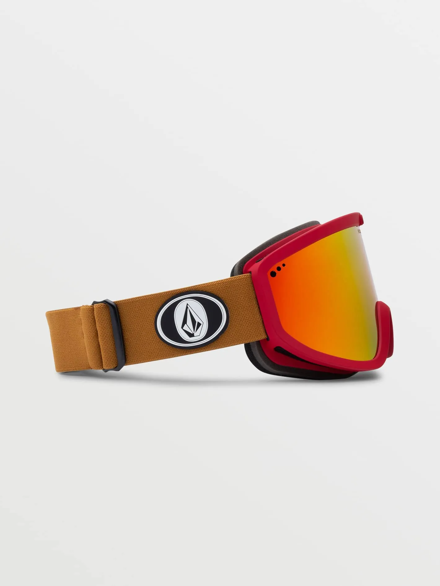 Footprints Goggle - Charamel / Red Chrome