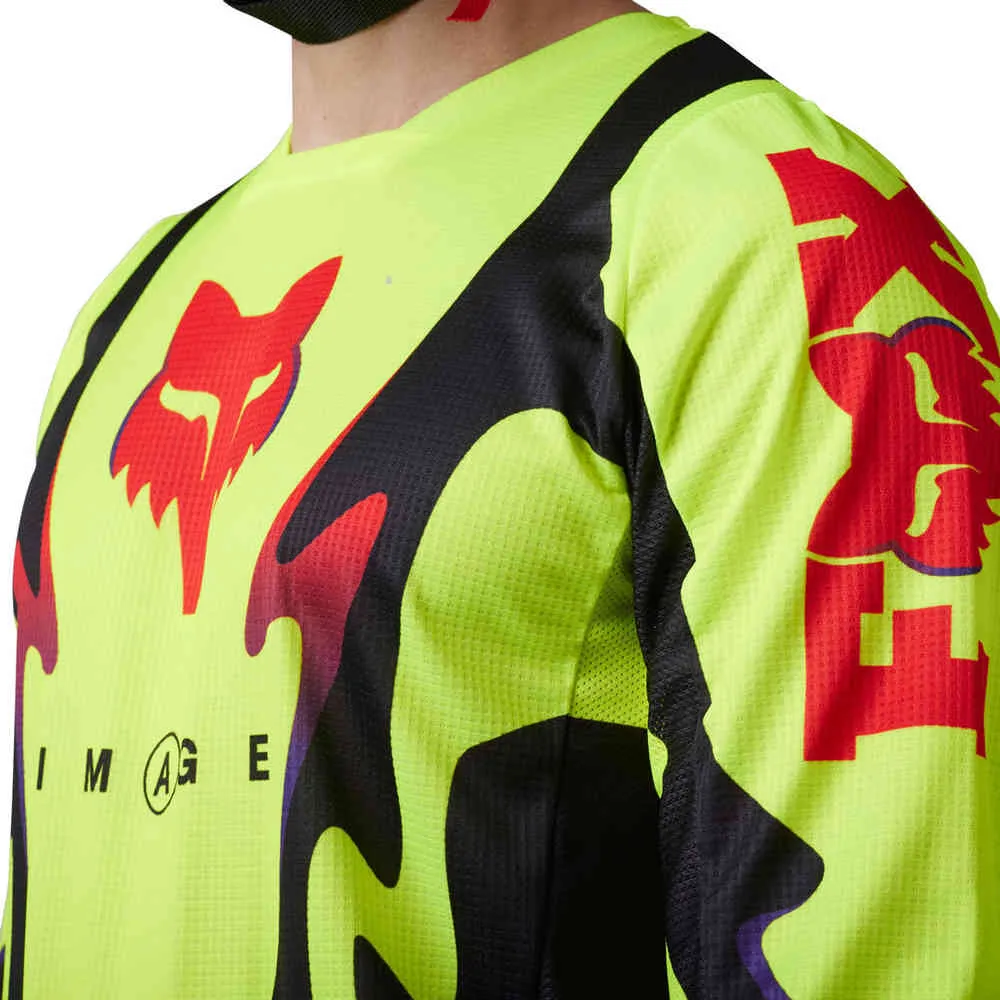 FOX Motocross Jersey 180 Kozmik, yellow