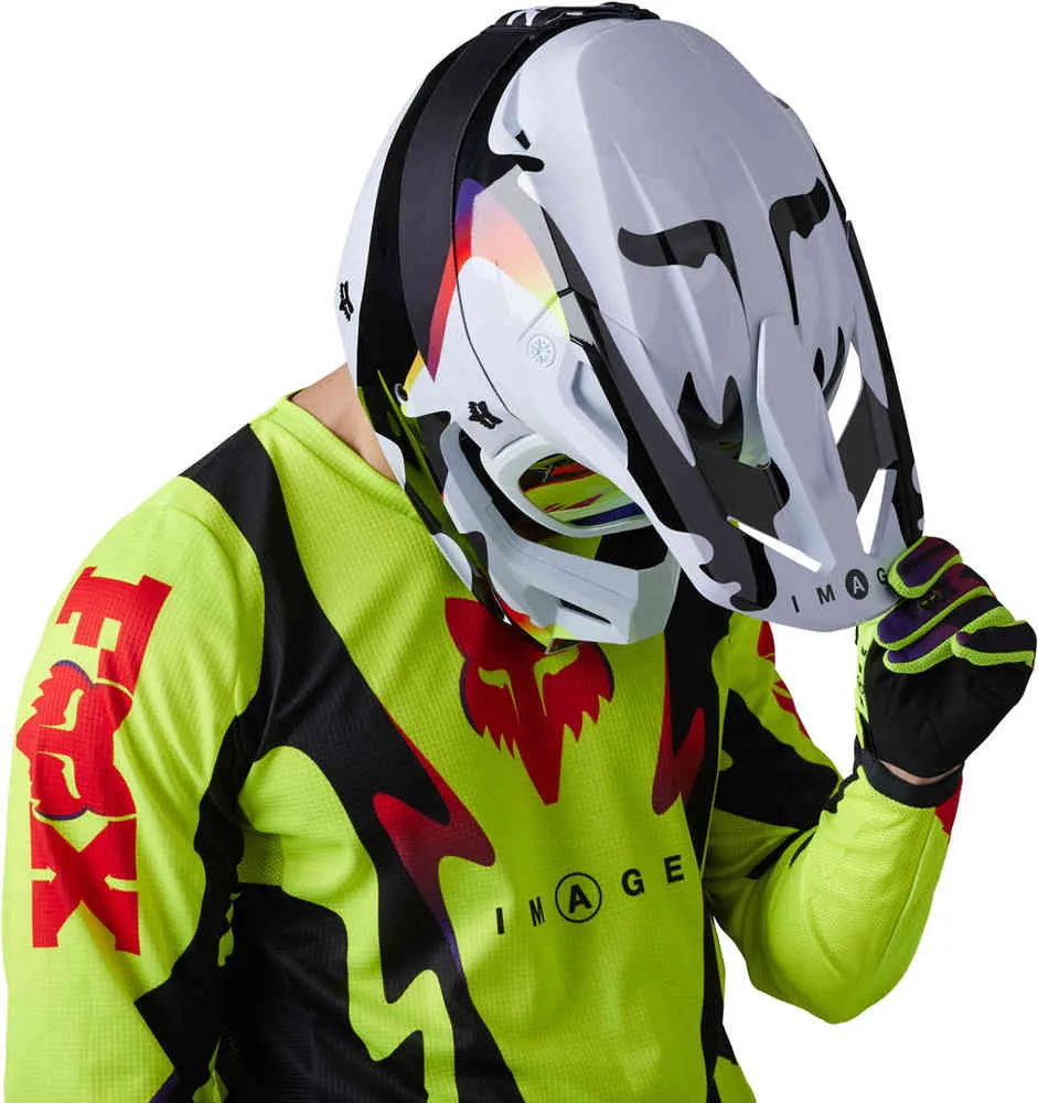 FOX Motocross Jersey 180 Kozmik, yellow