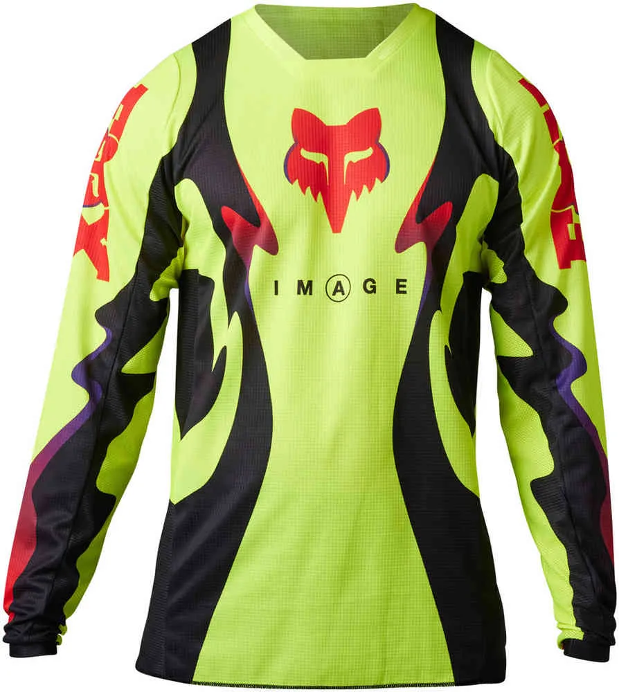 FOX Motocross Jersey 180 Kozmik, yellow