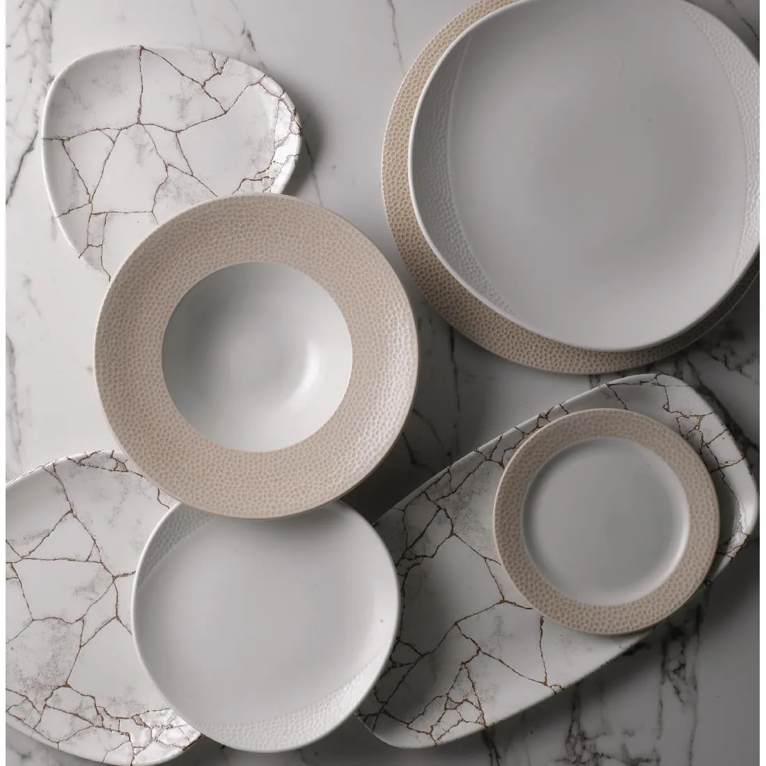 FR041 Churchill Isla Spinwash Sand Presentation Plate 305mm (Pack of 12)