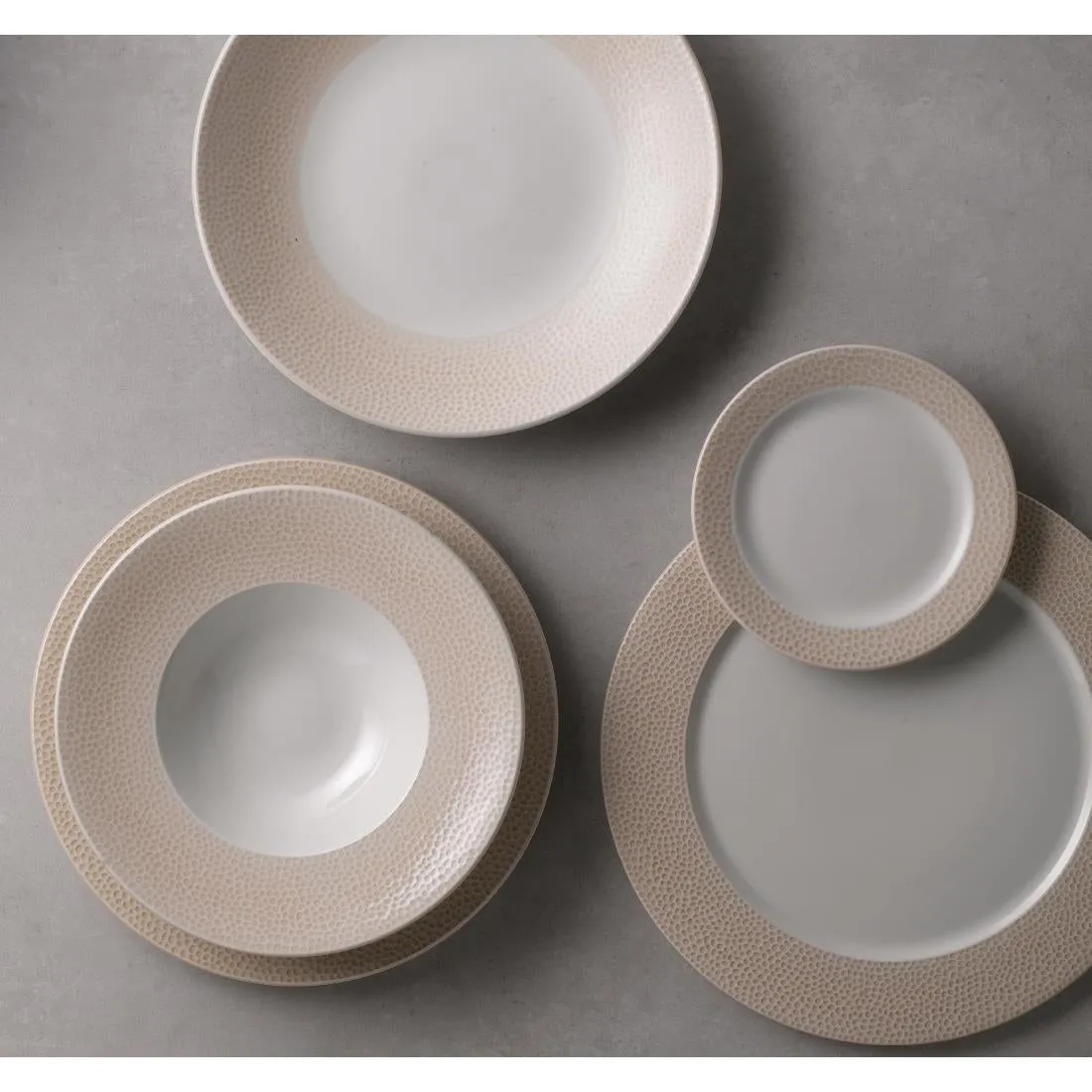 FR041 Churchill Isla Spinwash Sand Presentation Plate 305mm (Pack of 12)