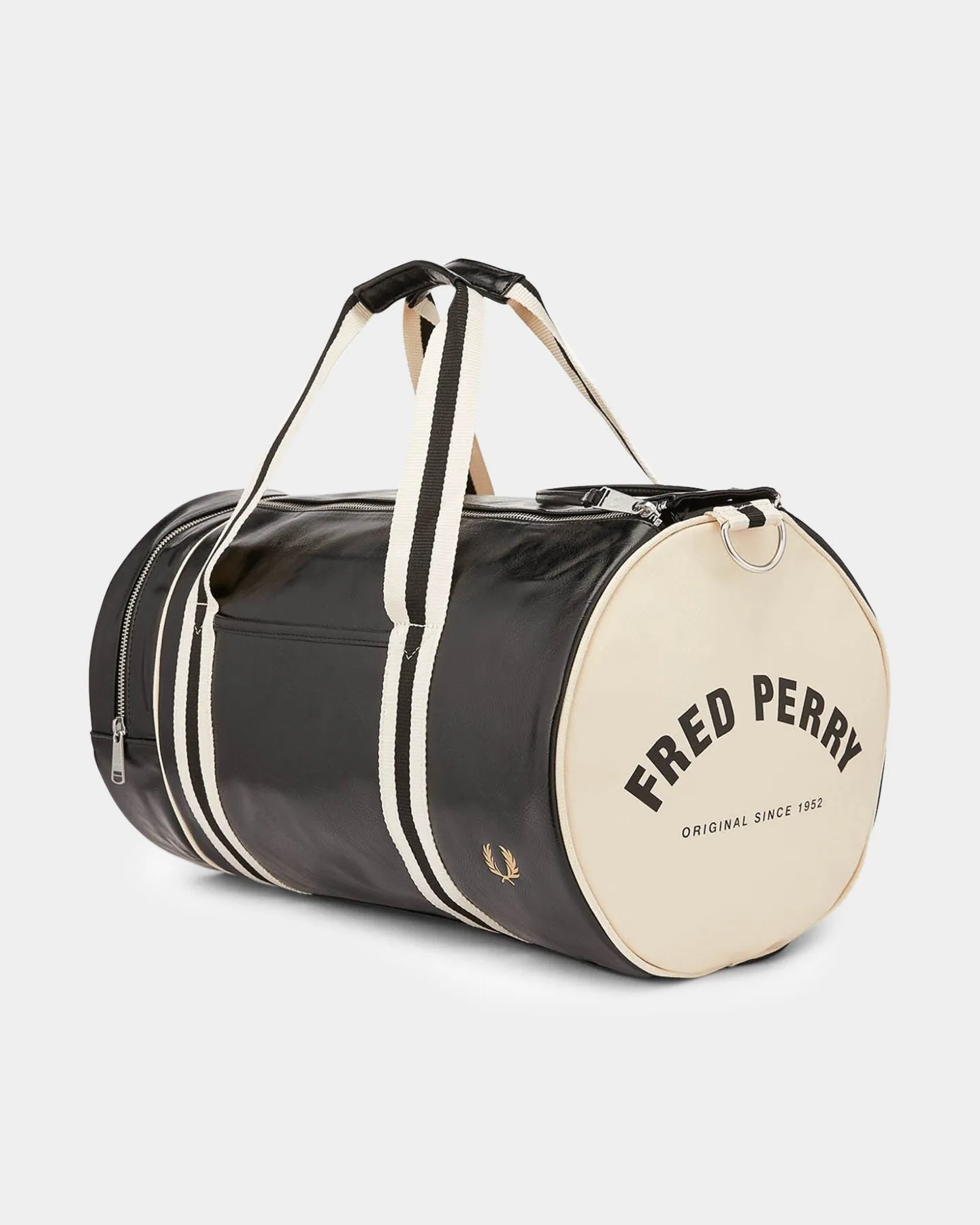 Fred Perry Classic Barrel Bag Black