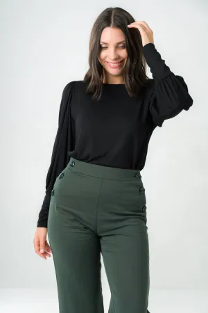 Freesia Blouse Black