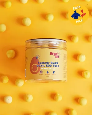 Freeze-Dried Egg Yolk Treat for Dogs & Cats