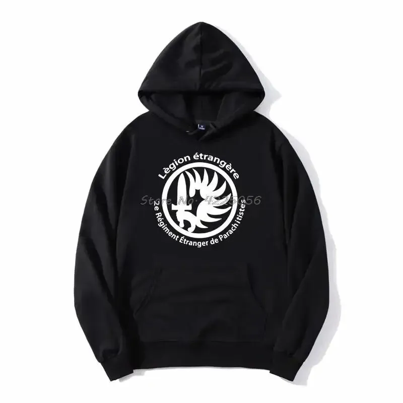 French Foreign Legion Special Forces World War Army Hoodie Men Fleece Hoodies Hooded Sweatshirt Streetwear Harajuku