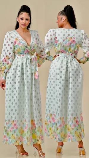 Printed Dress