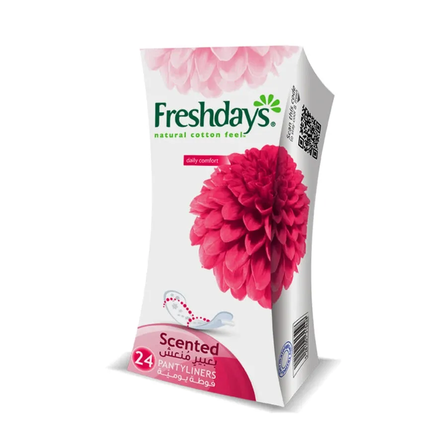 Freshdays Daily Liners Normal Scented 24 pads