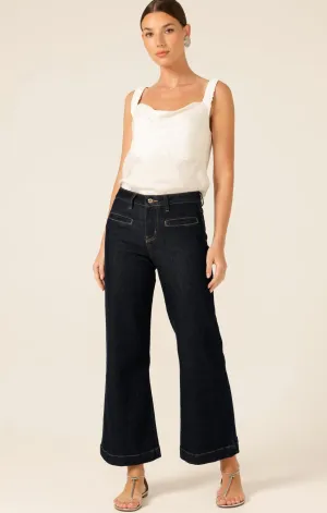 FREYA WIDE LEG JEAN IN INDIGO