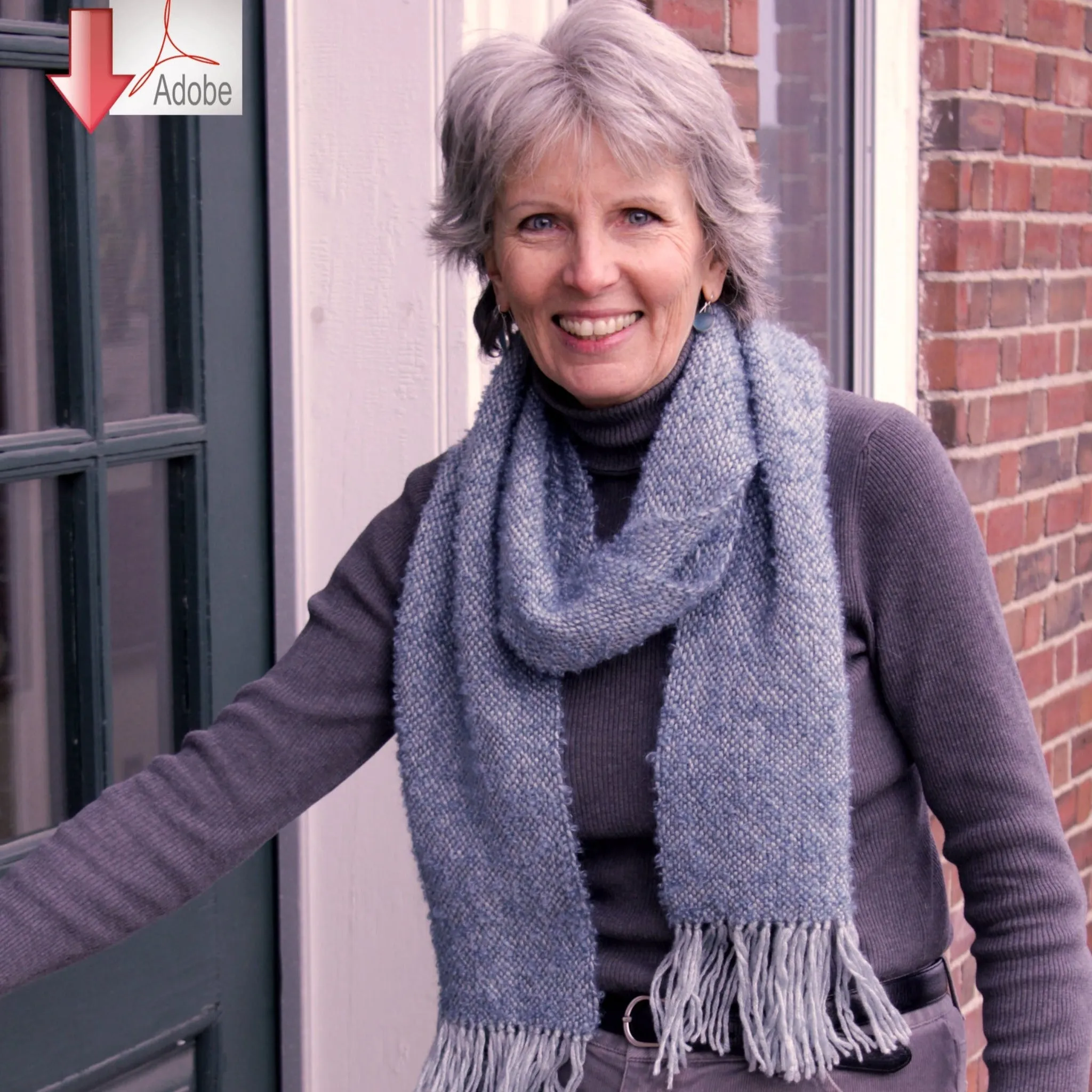 Frosted Elegance Scarf, download