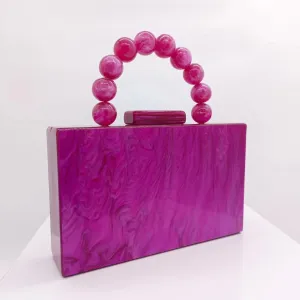 Fuchsia Evening Clutch