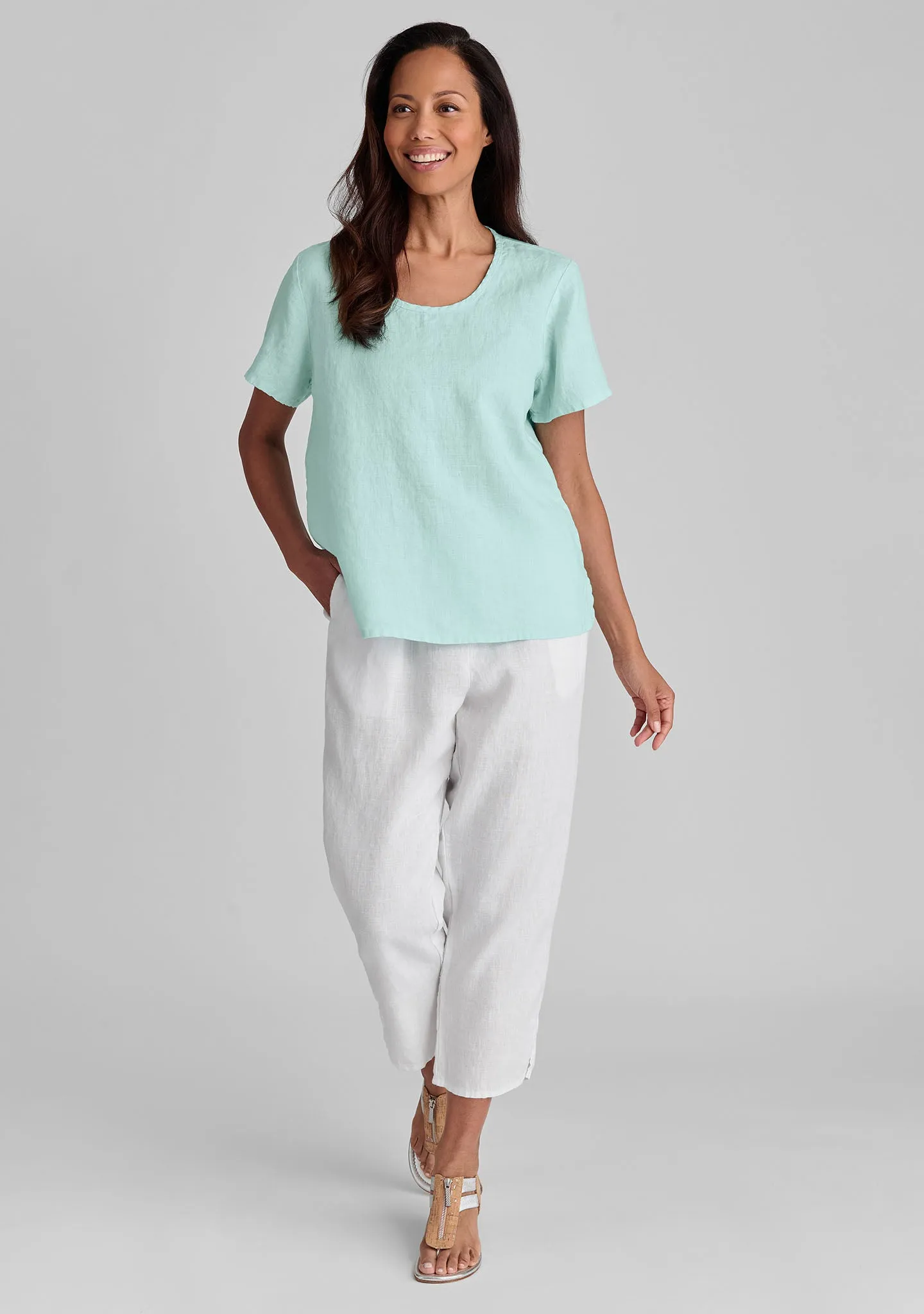 Fundamental Tee - Linen T Shirt