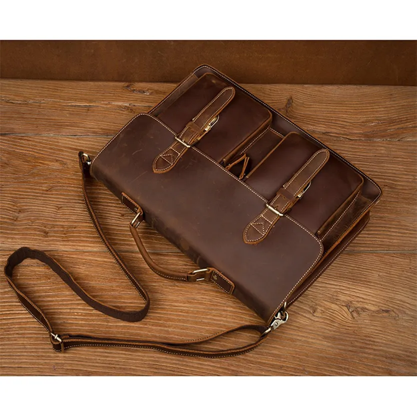 Funki Buys | Bags | Messenger Bags | Men's Leather Laptop Bag