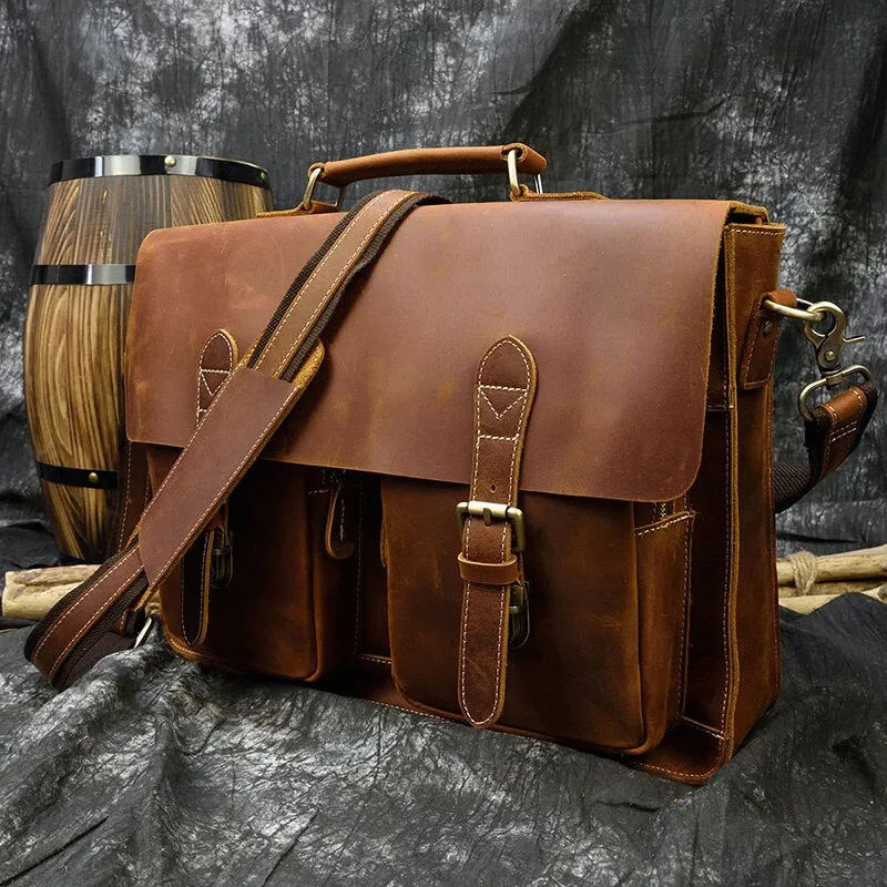 Funki Buys | Bags | Messenger Bags | Men's Leather Laptop Bag