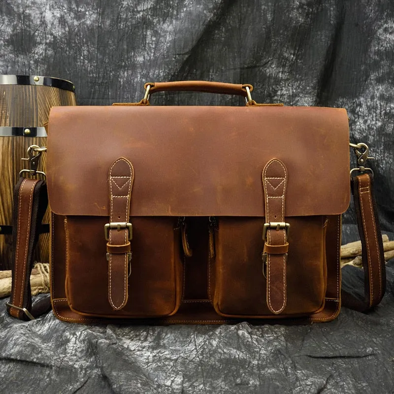 Funki Buys | Bags | Messenger Bags | Men's Leather Laptop Bag