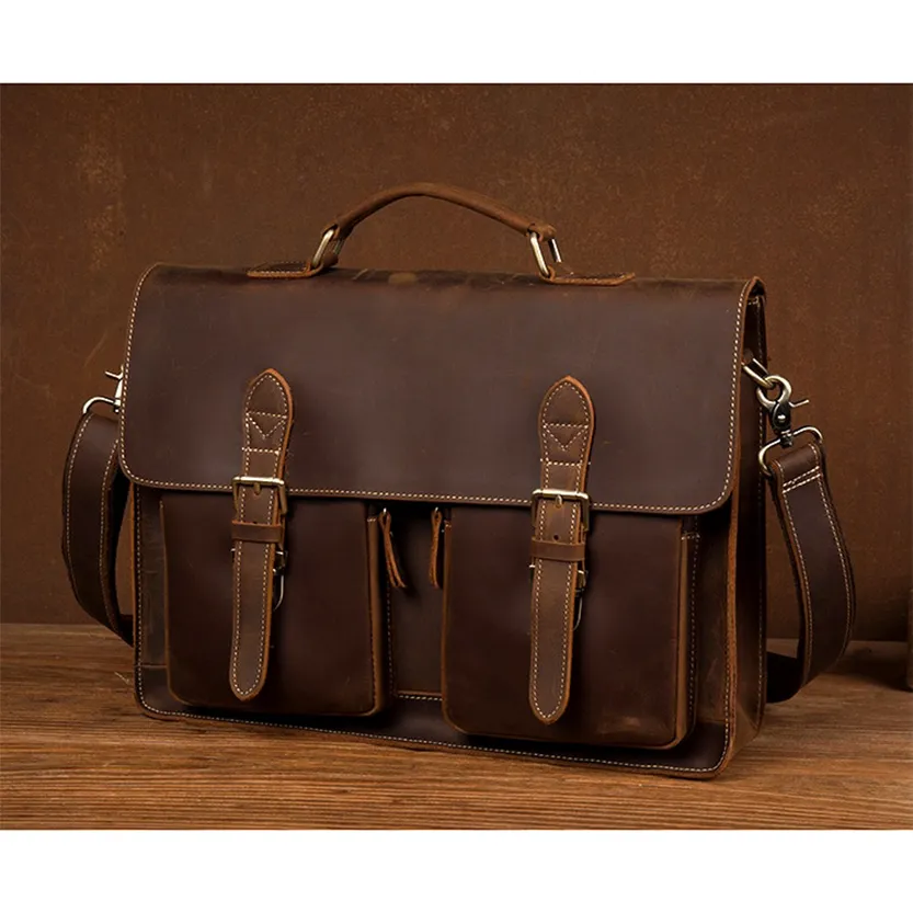 Funki Buys | Bags | Messenger Bags | Men's Leather Laptop Bag