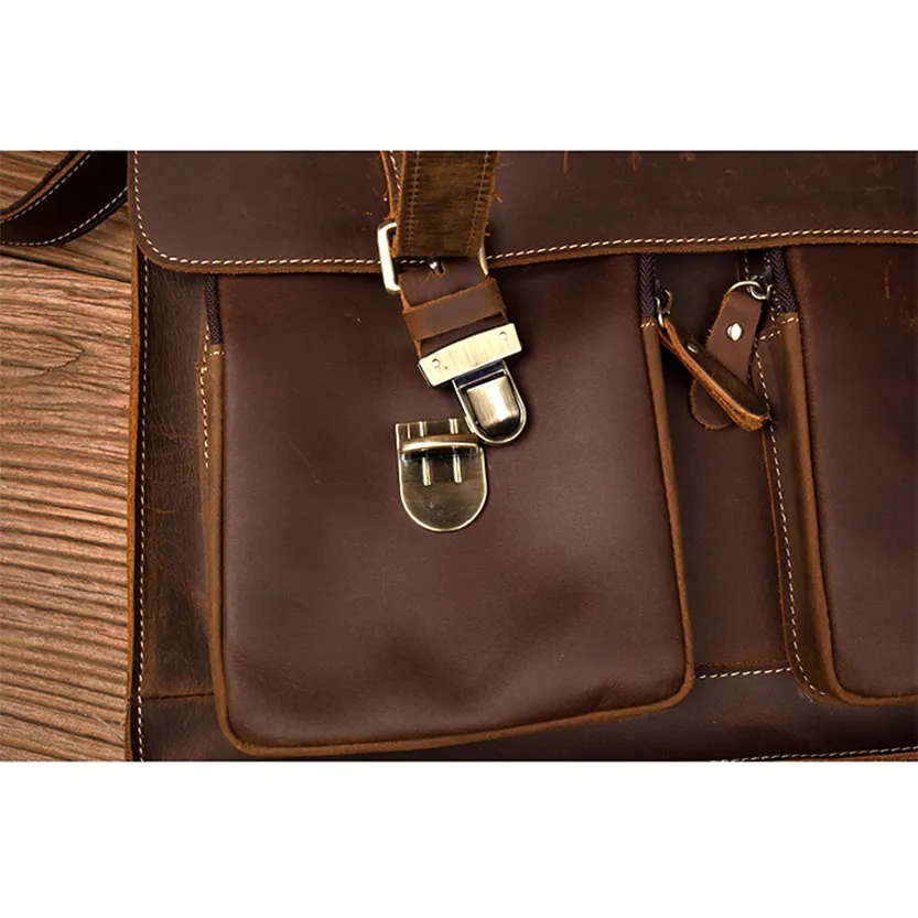 Funki Buys | Bags | Messenger Bags | Men's Leather Laptop Bag