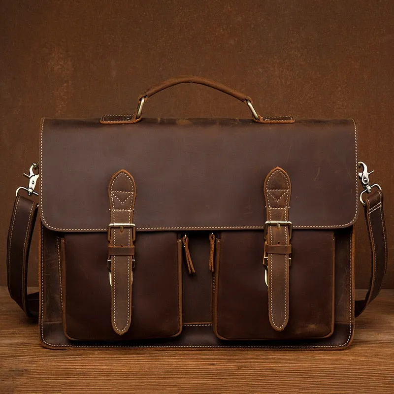 Funki Buys | Bags | Messenger Bags | Men's Leather Laptop Bag