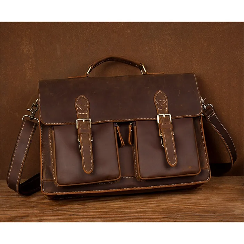Funki Buys | Bags | Messenger Bags | Men's Leather Laptop Bag