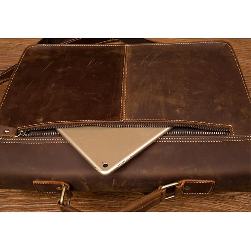 Funki Buys | Bags | Messenger Bags | Men's Leather Laptop Bag