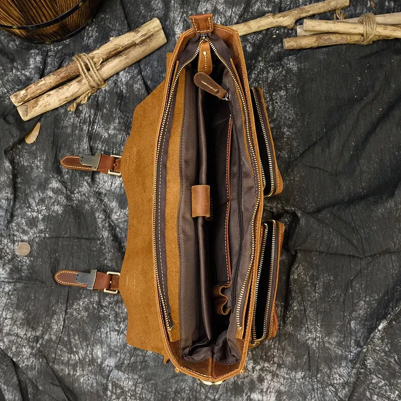 Funki Buys | Bags | Messenger Bags | Men's Leather Laptop Bag
