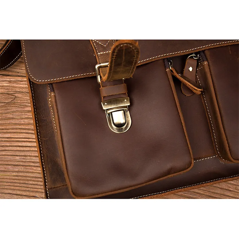 Funki Buys | Bags | Messenger Bags | Men's Leather Laptop Bag