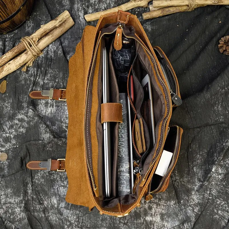 Funki Buys | Bags | Messenger Bags | Men's Leather Laptop Bag