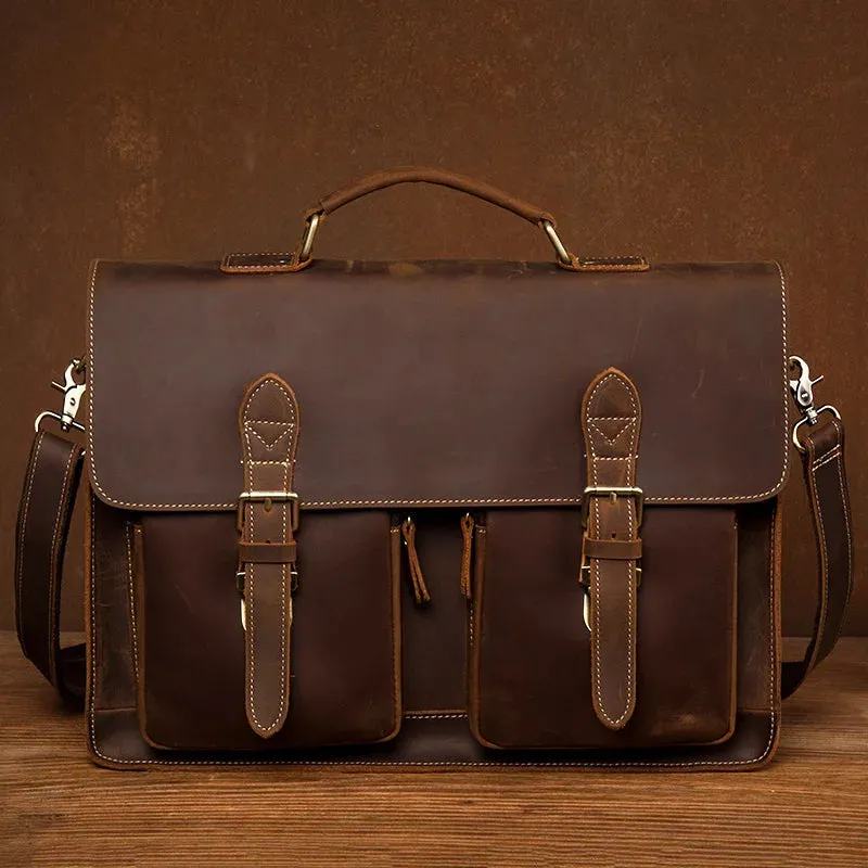 Funki Buys | Bags | Messenger Bags | Men's Leather Laptop Bag