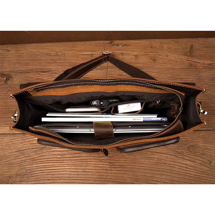 Funki Buys | Bags | Messenger Bags | Men's Leather Laptop Bag