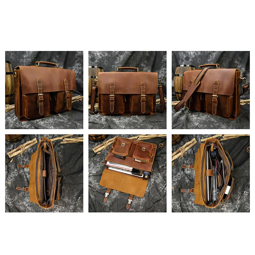 Funki Buys | Bags | Messenger Bags | Men's Leather Laptop Bag