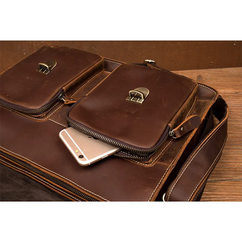 Funki Buys | Bags | Messenger Bags | Men's Leather Laptop Bag