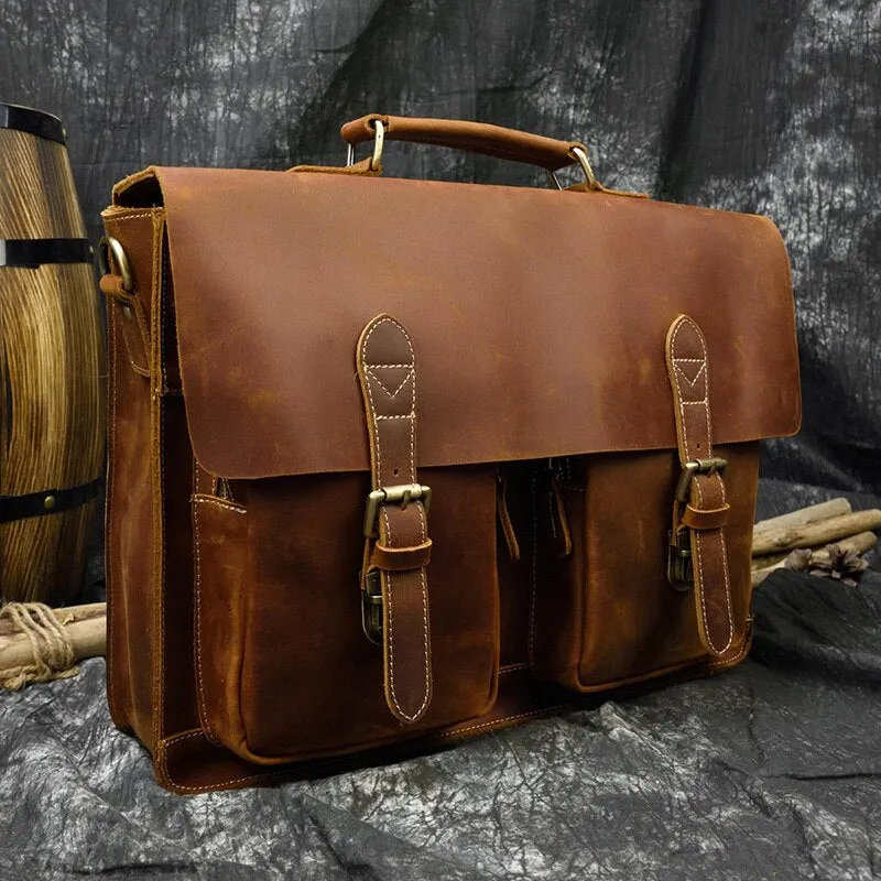 Funki Buys | Bags | Messenger Bags | Men's Leather Laptop Bag