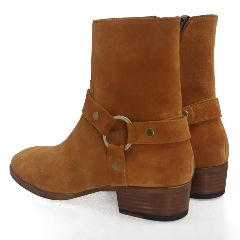 Funki Buys | Boots | Men's Vintage Chelsea Boots | Real Leather