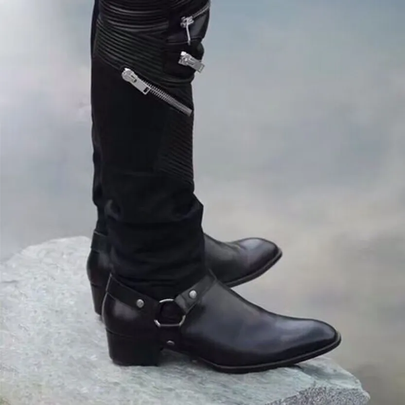 Funki Buys | Boots | Men's Vintage Chelsea Boots | Real Leather