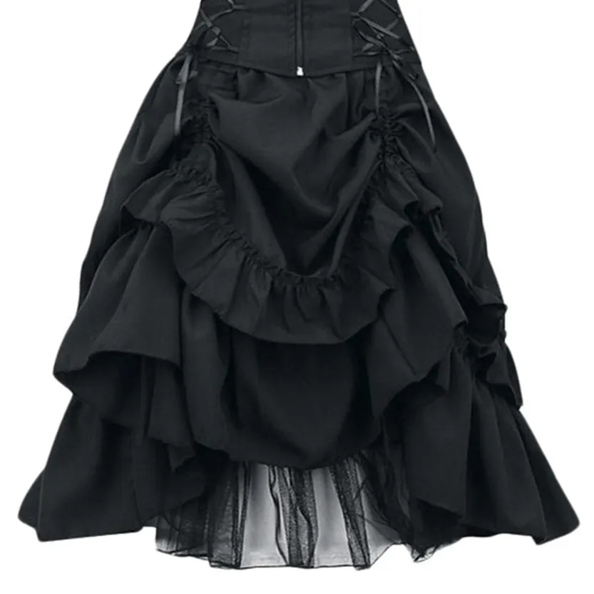 Funki Buys | Dresses | Women's Gothic Retro Party Dress