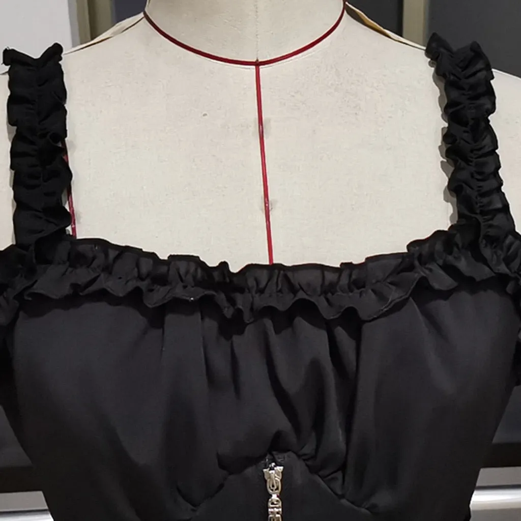 Funki Buys | Dresses | Women's Gothic Retro Party Dress