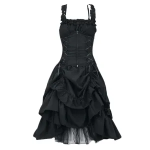 Funki Buys | Dresses | Women's Gothic Retro Party Dress