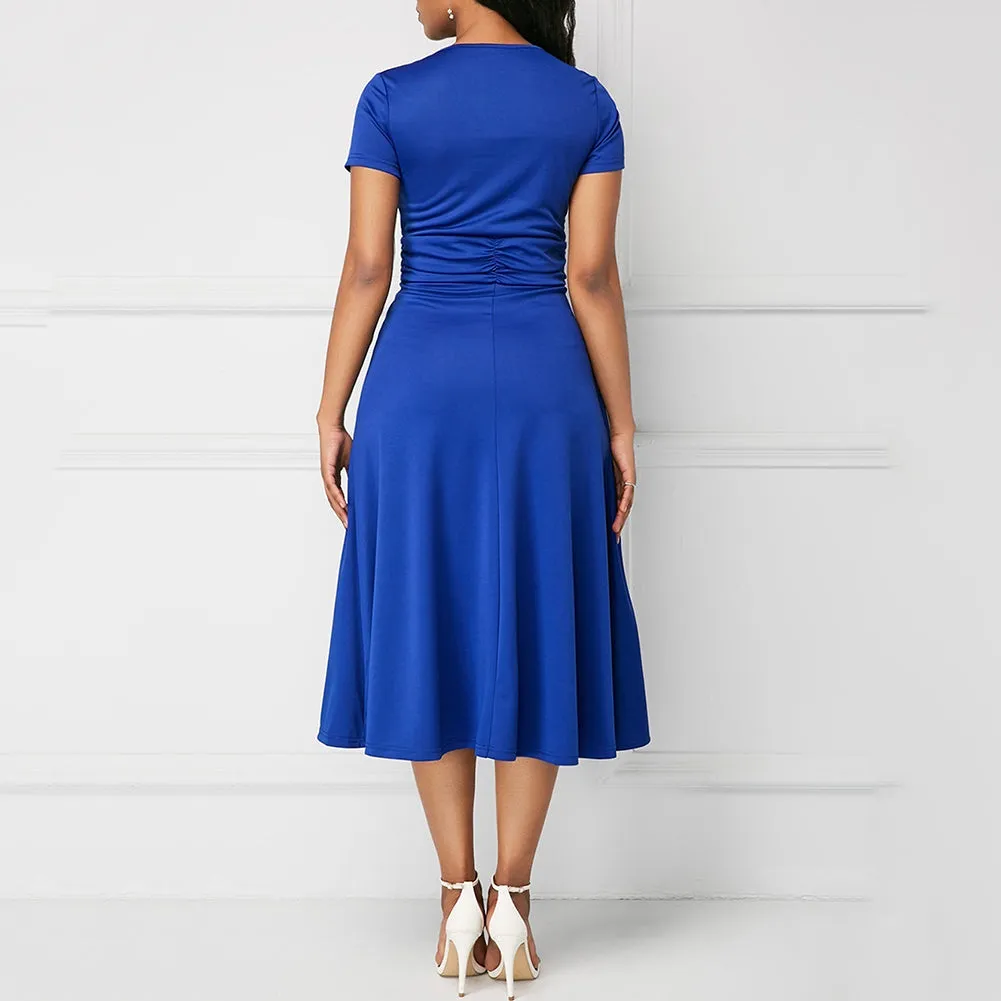 Funki Buys | Dresses | Women's High Waist Wrap Evening Dress