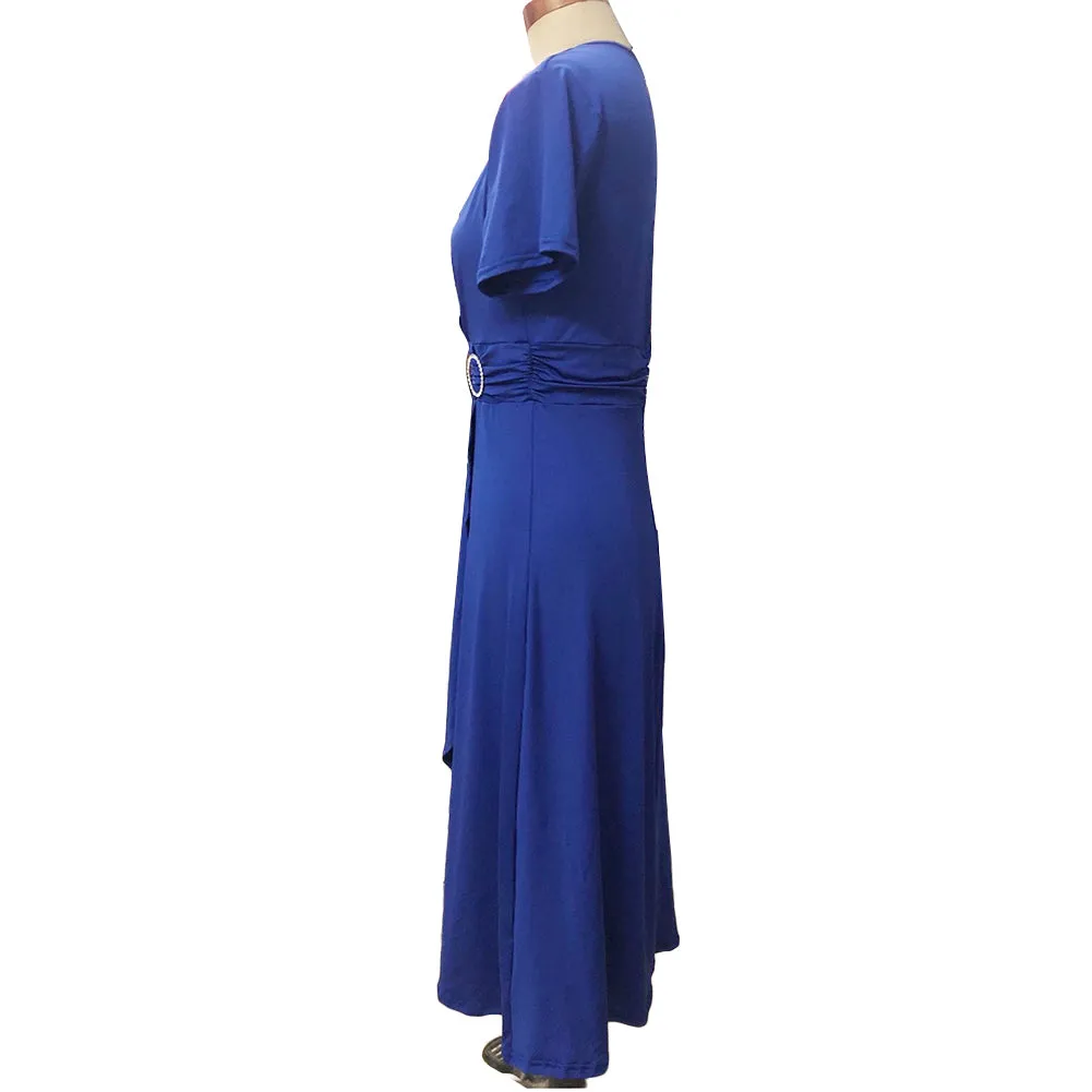 Funki Buys | Dresses | Women's High Waist Wrap Evening Dress