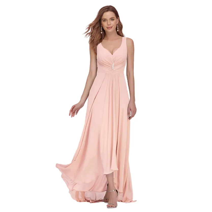 Funki Buys | Dresses | Women's Luxury Evening Chiffon Dresses
