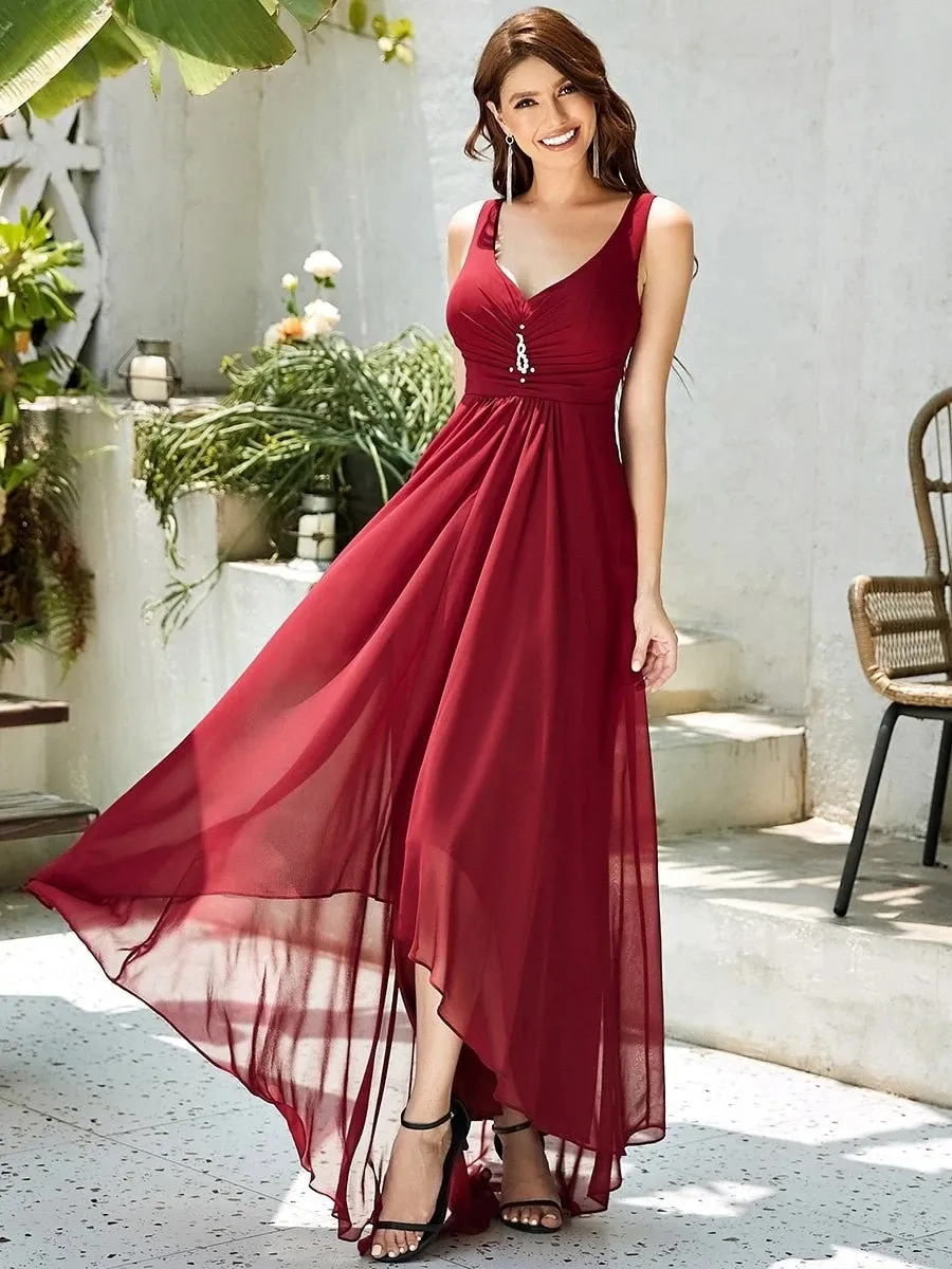 Funki Buys | Dresses | Women's Luxury Evening Chiffon Dresses