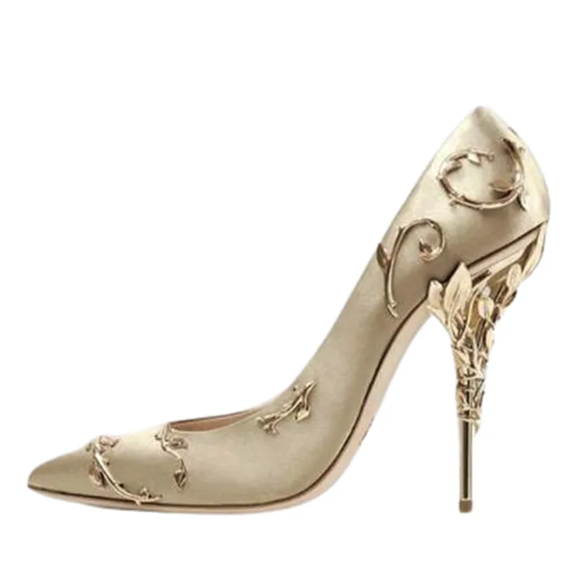 Funki Buys | Shoes | Women's Elegant Silk Formal Prom Stilettos