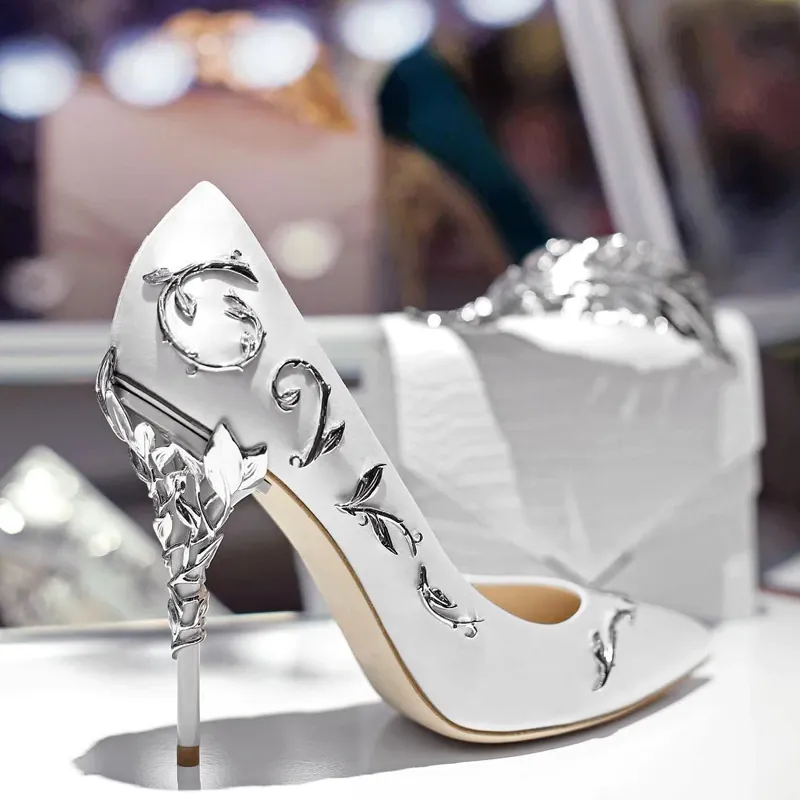 Funki Buys | Shoes | Women's Elegant Silk Formal Prom Stilettos