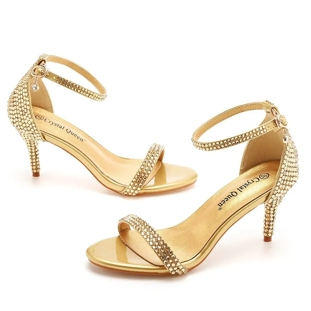 Funki Buys | Shoes | Women's Gold Beaded Prom Bridal Shoes