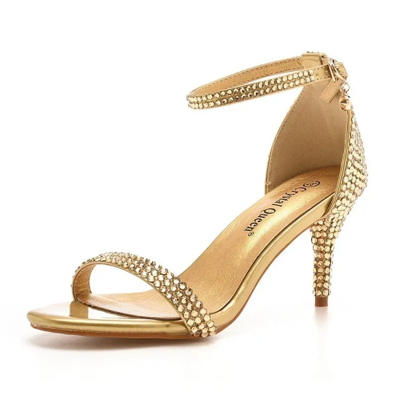 Funki Buys | Shoes | Women's Gold Beaded Prom Bridal Shoes