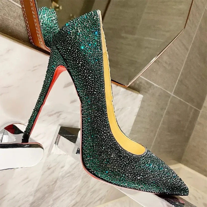 Funki Buys | Shoes | Women's Luxury Rhinestone Wedding Shoe
