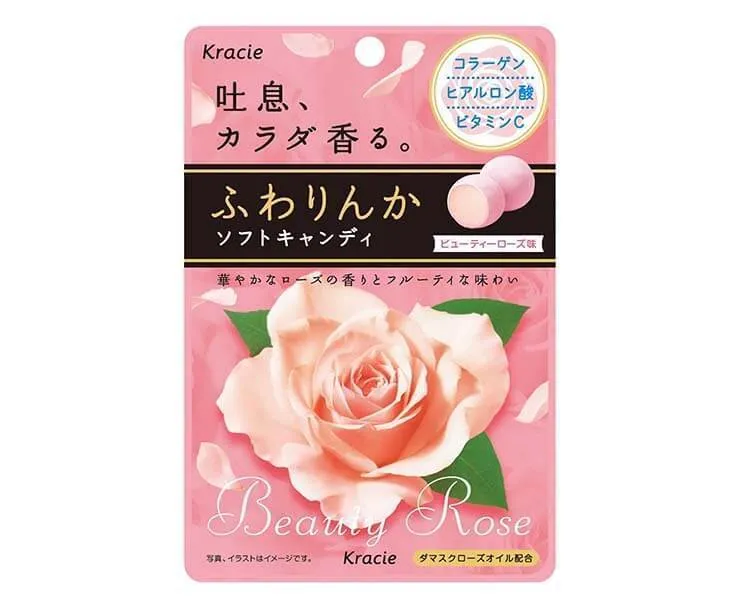 Fuwarinka Soft Candy: Beauty Rose Flavor
