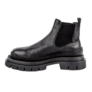 G-Star Raw Platform Ankle Boots Leather Black Colour For Men